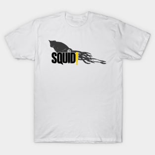 Squid! (black text) - Squad T-Shirt